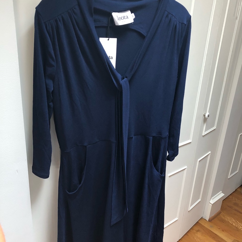 Leota scarf dress NWT